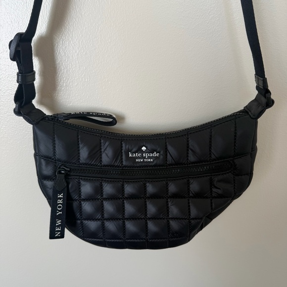 kate spade Handbags - KATE SPADE Camden Quilted Large Sling Bag in Black